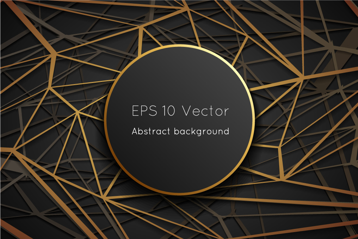 Geometric low polygonal web space, a Pattern Graphic by Meiluns shop