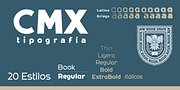 CMX, a Sans Serif Font by Ixipcalli (Thumbnail 4 of 6)