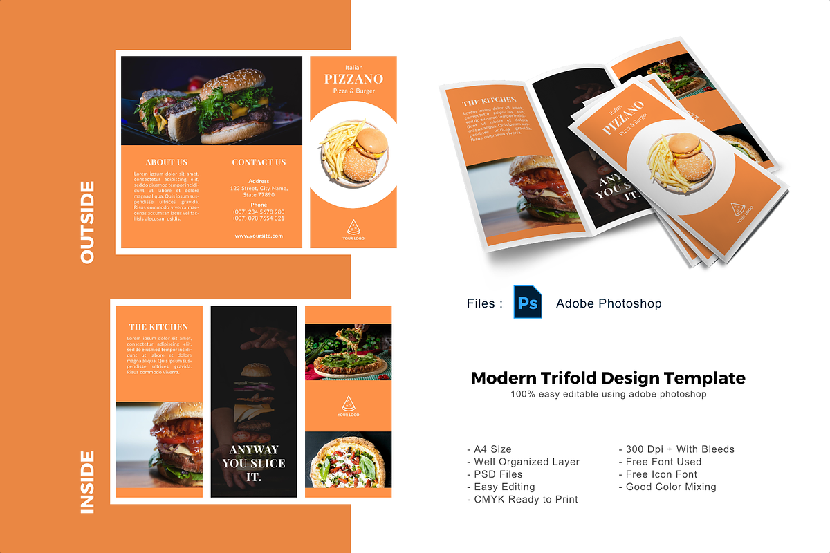 SALE | 36 BUNDLE TRIFOLD BROCHURE, a Brochure Template by rivatxfz (Photo 27 of 37)
