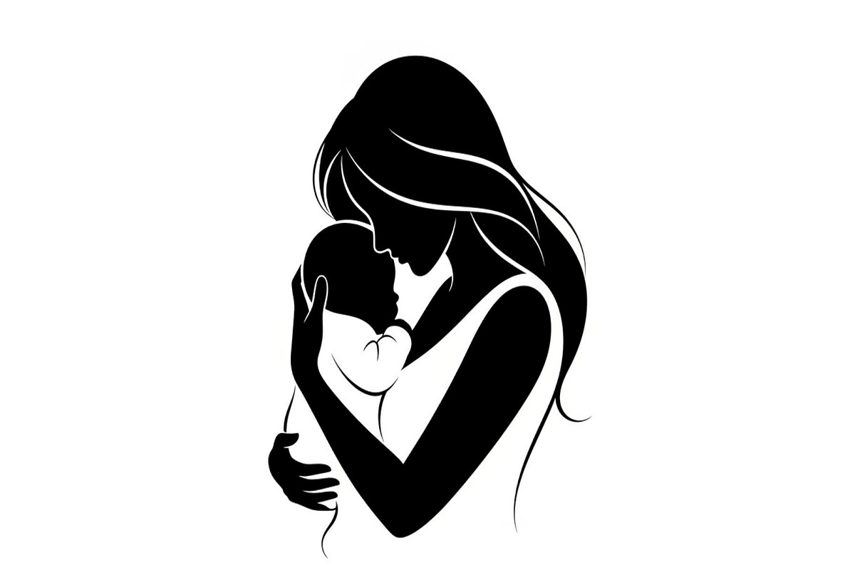 50 Mother and Baby Silhouette Bundle, an Illustration by Creativeshirt (Photo 40 of 48)