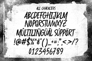 Blackmourn A Handbrush Horror Font, a Font by Allouse Studio (Thumbnail 9 of 10)
