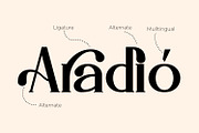 Quirentis - Serif Typeface Font, a Serif Font by Rishsketch (Thumbnail 4 of 15)