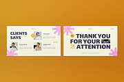 Cream Creative Agency Google Slide, a Presentation Template by graphicook (Thumbnail 4 of 4)