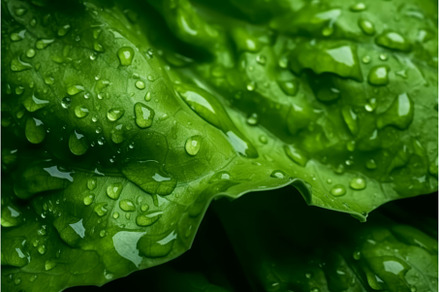 Lettuce leaves. Generate Ai, a Food & Drink Photo by Ylivdesign