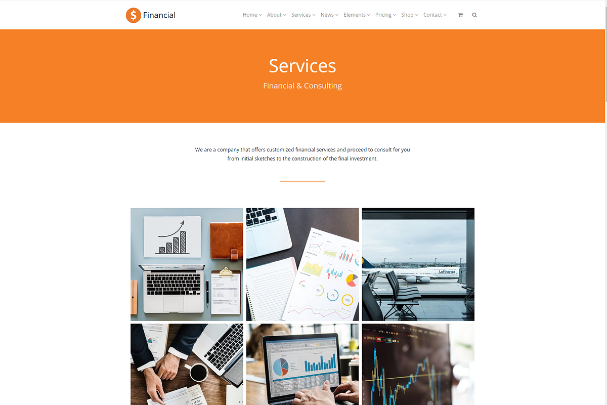 Financial Accounting WordPress Theme, a WordPress Template by Visualmodo (Photo 29 of 41)