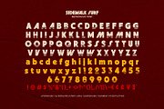 Sidewalk Surf - 80s Retrowave Font, a Sans Serif Font by ikiiko (Thumbnail 6 of 7)