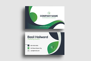 Business Card Template, a Business Card Template by MightyDesign