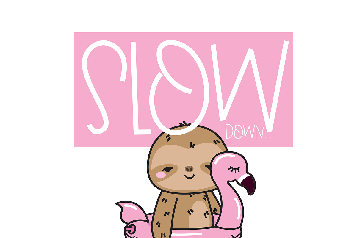 Floaties - A Cute Handwritten Font preview 4