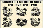 Hello Summer Vector T-Shirt Pack, an Object Graphic by Creativeshirt (Thumbnail 1 of 9)