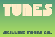 SFC Tunes, a Sans Serif Font by Skilline Supply Co. (Thumbnail 1 of 5)