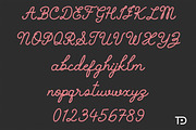 Tis De Candy Font Duo, a Script Font by Tanondesign (Thumbnail 8 of 9)