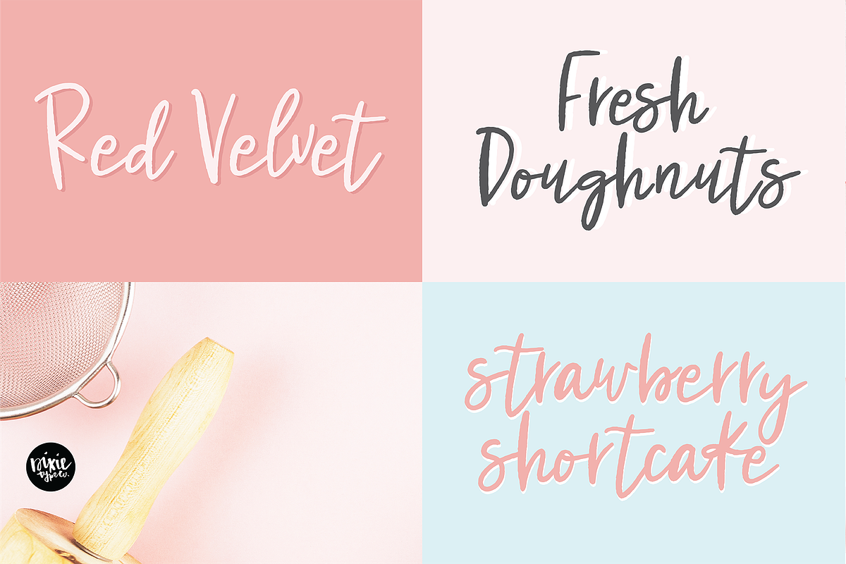 Hand Lettered Script Font Bundle, a Script Font by Blush Font Co. (Photo 11 of 17)