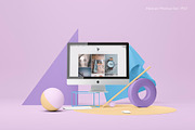 Abstract Color Mockup Set, a Mac Mockup by Best Pixels™ (Thumbnail 5 of 12)