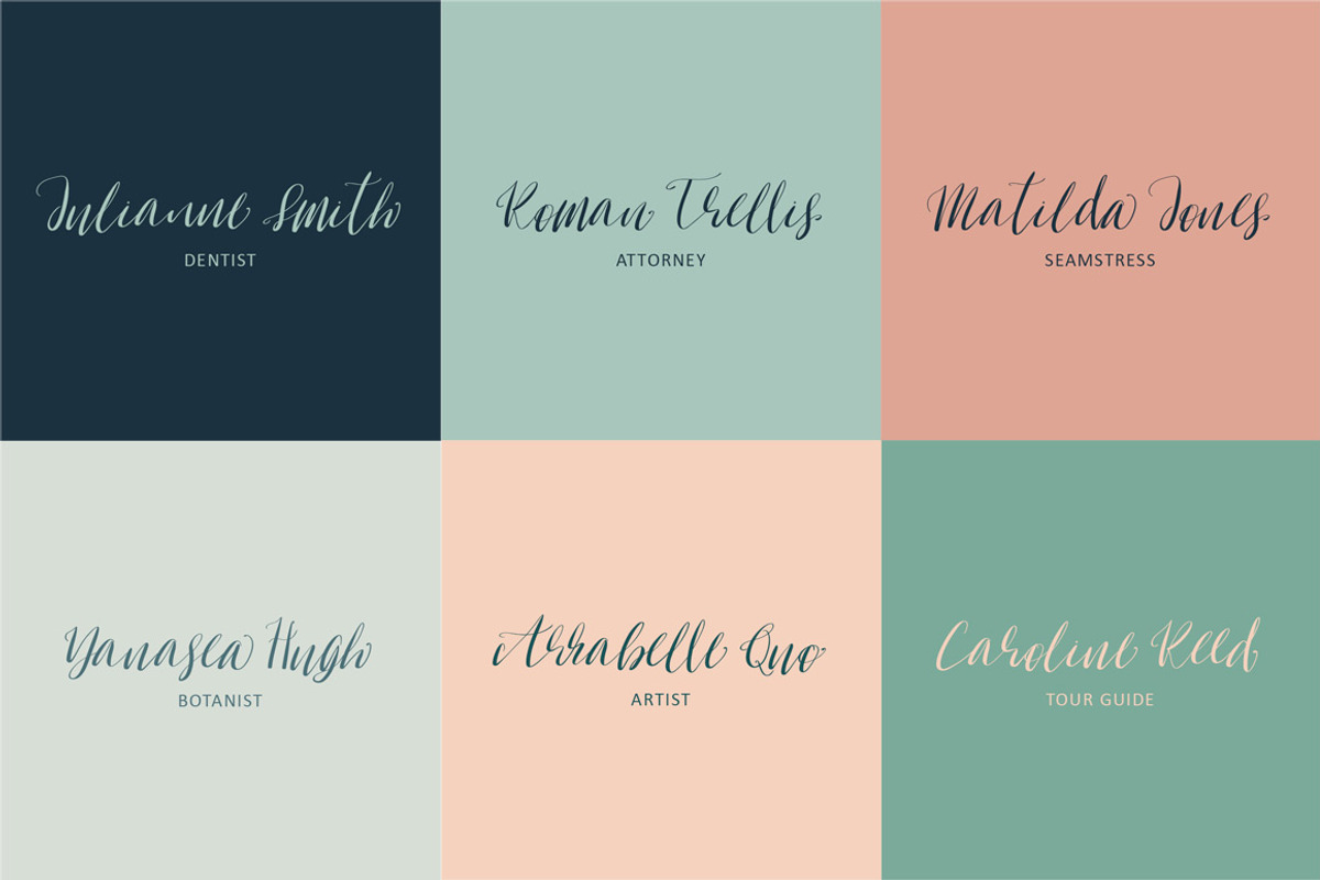 Oh Surrender Script Font preview 6