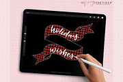 Procreate Plaid Lettering Brushes, a Brush Add-On by My Fancy Design Shop (Thumbnail 6 of 10)