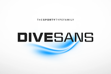 DiveSans-Bold Sports Typeface