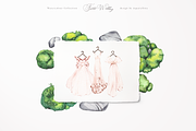 Forest Wedding Illustrations, a Decorative Illustration by Aquarellina (Thumbnail 28 of 32)