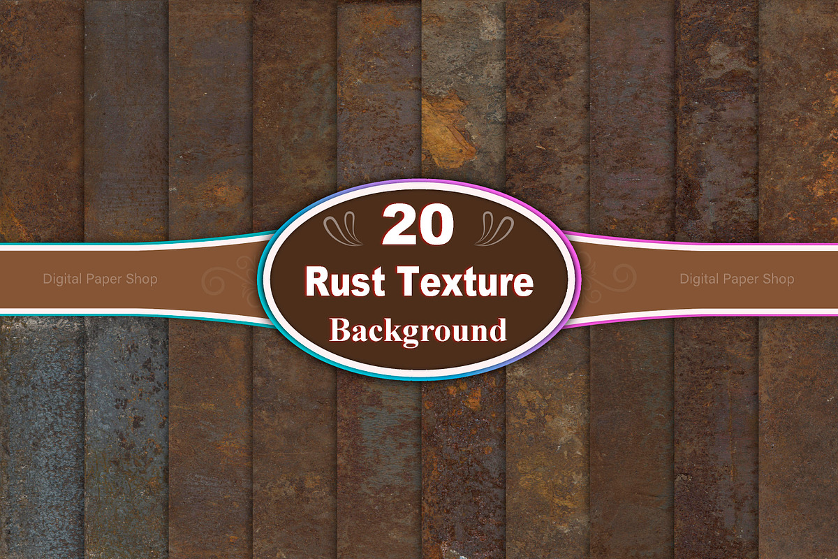 Rusted Metal Texture Background, a Texture Graphic by Digital Studio (Photo 1 of 5)