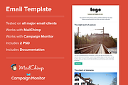 -%60 Email Newsletter(HTML), a Websites & App Template by UI Store (Thumbnail 1 of 3)