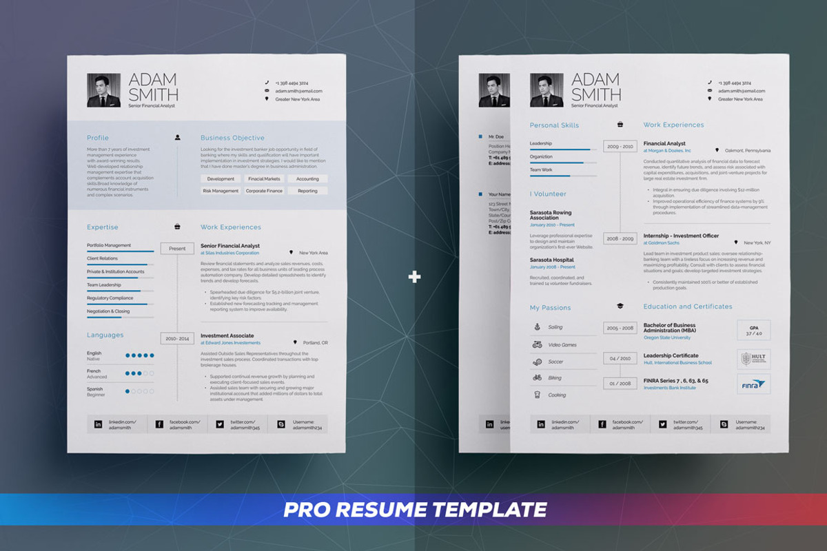 Entire Shop - Resume/Cv Bundle, a Resume Template by TheResumeCreator (Photo 5 of 7)