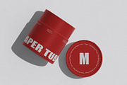Paper Tube Mockup, a Packaging Mockup by UFR_GRAPHIC (Thumbnail 2 of 4)