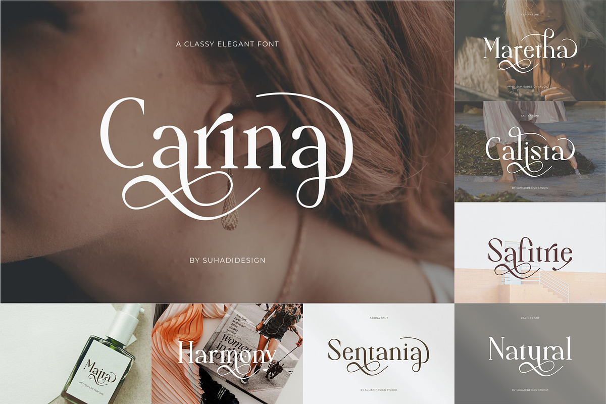 Popular Font Bundle Best Selling, a Serif Font by suhadidesign (Photo 5 of 14)