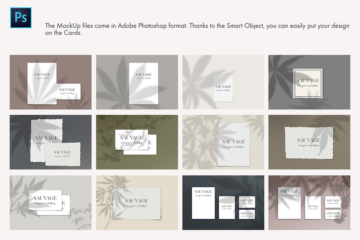 Hemp/Marijuana Shadows & MockUp, a Mockup by Jeanina Vlad (Photo 16 of 17)