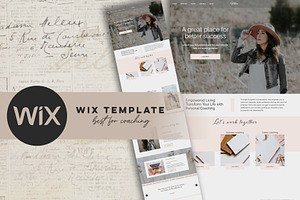 Premium Wix Template For Coaching