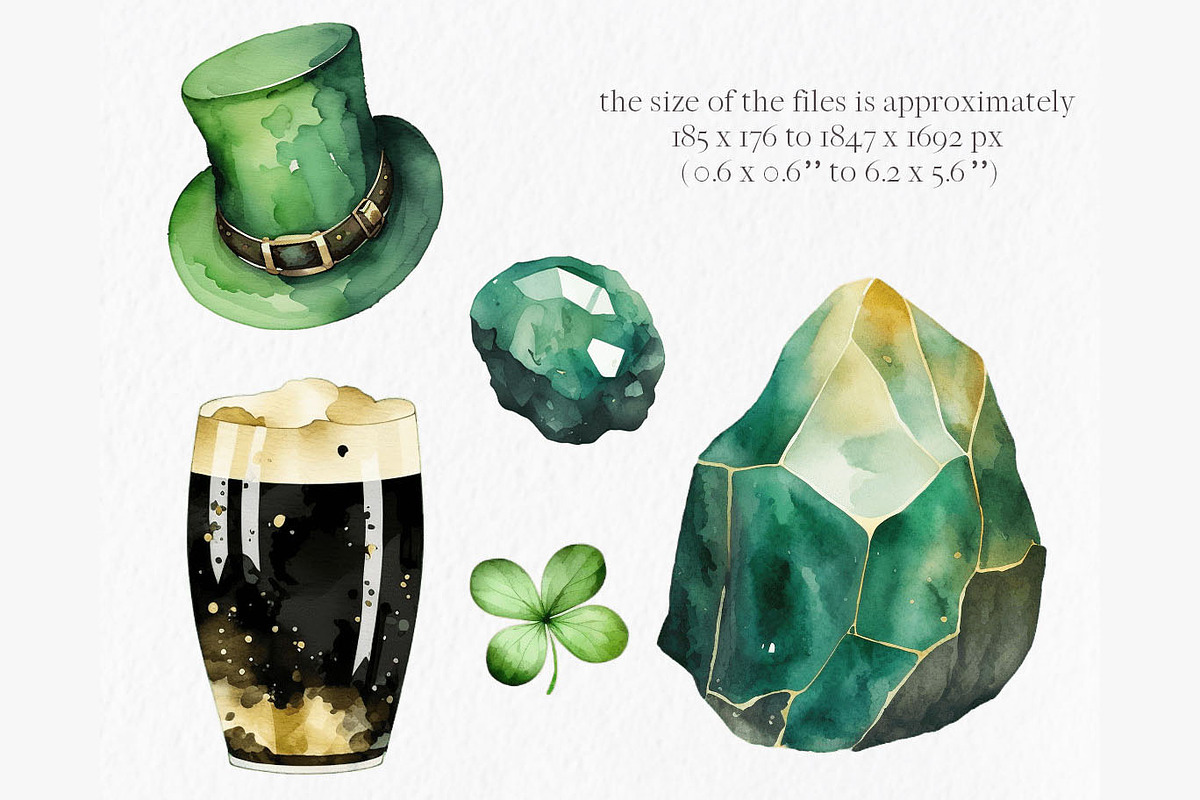 St patricks day clipart, an Object Graphic by MyLittleMeow (Photo 2 of 9)