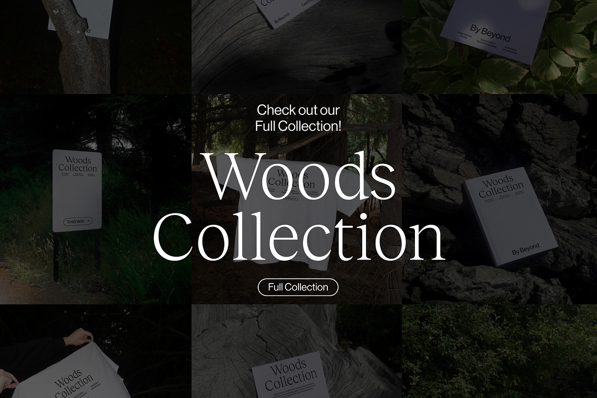 Woods Collection A4 Poster Mockup 2, a Print Template by By Beyond (Photo 4 of 4)