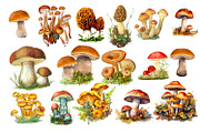 Watercolour Animals and plants, an Animal Illustration by AkvarelRiver (Thumbnail 7 of 16)