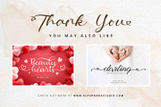 Courting - Script Font, a Script Font by Alpaprana (Thumbnail 14 of 14)