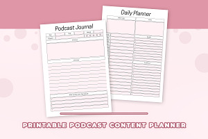 Podcast Content Management Planner