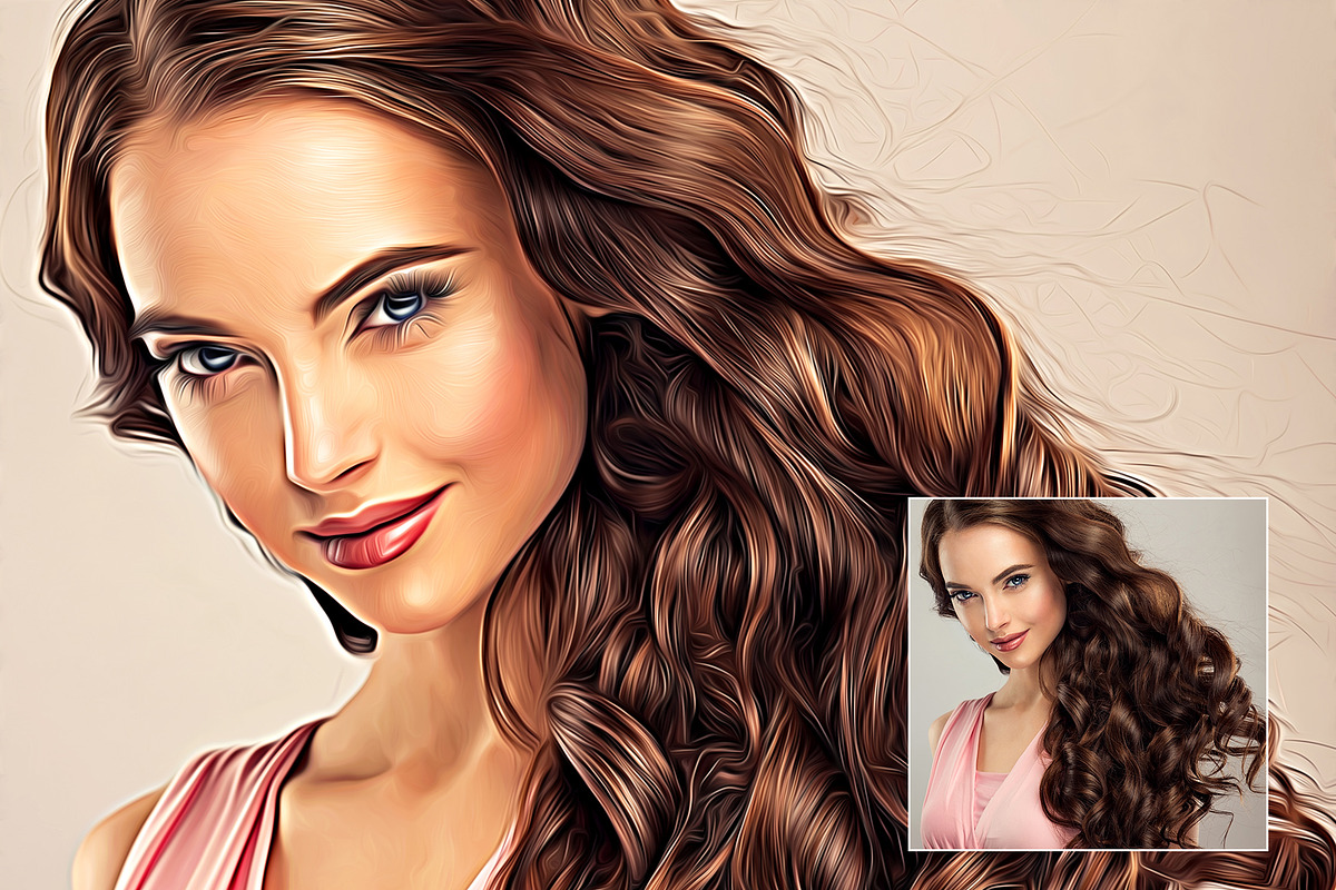 OilTone Magic Photoshop Action, an Action Add-On by CraftingStudio (Photo 3 of 3)