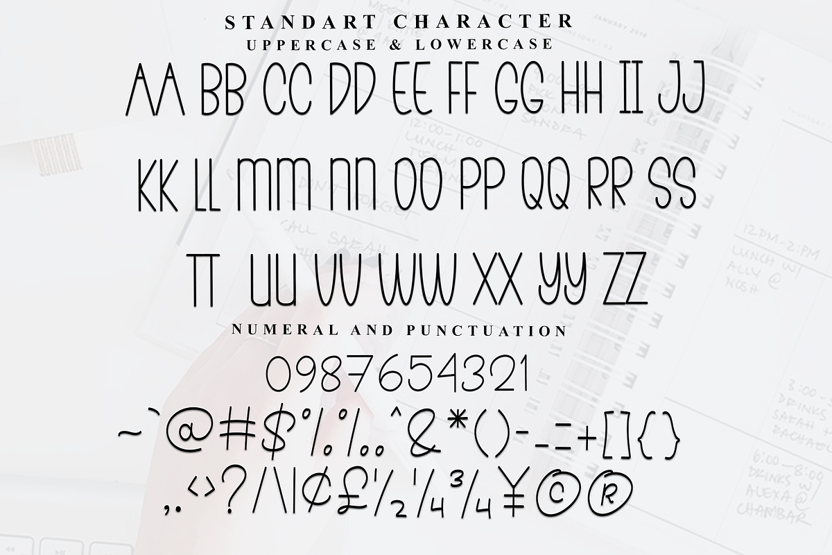 Overthinking, a Handwritten Font by FreshTypeINK (Photo 2 of 8)