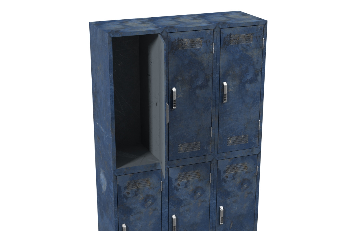 Lockers, a Furniture 3D Model by AndrewWhite (Photo 11 of 12)