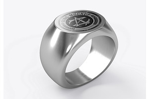 Metallic Ring Mockup