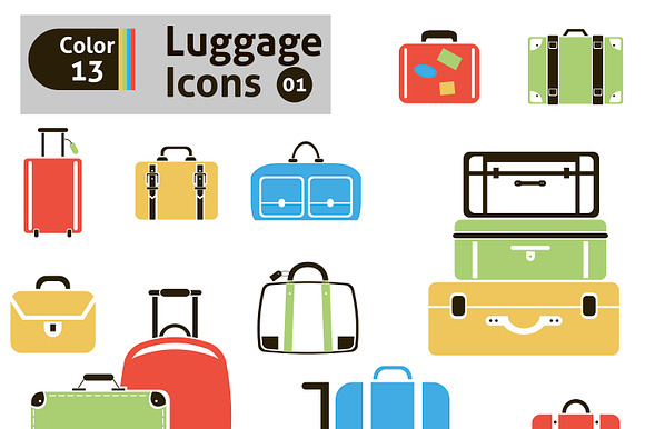 Luggage Icons