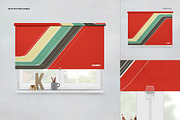 Roller Blind Mockup Set, a Product Mockup by Creatsy (Thumbnail 2 of 9)