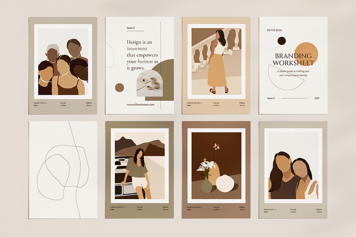 Abstract illustration Bundle, a Decorative Illustration by William Hansen (Photo 2 of 11)
