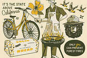 Oregon Campout: Patterns + Graphics, a Pattern Graphic by Bruised Goods (Thumbnail 17 of 21)