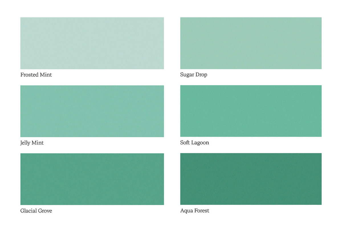 6 Jelly Mint Grain Backgrounds, a Texture Graphic by CREATIVE WORKS. (Photo 5 of 5)
