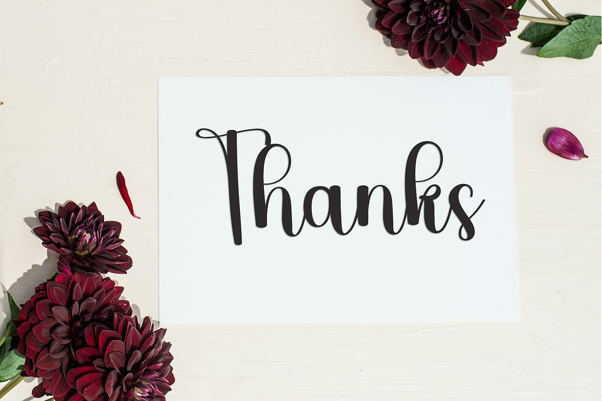 Calligraphy, a Handwritten Font by FreshTypeINK (Photo 7 of 8)