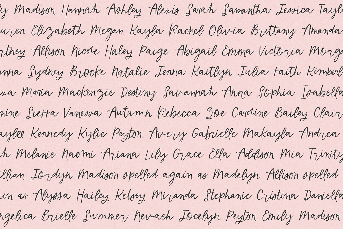 Inkspill Script and Sans Font Duo, a Handwritten Font by Beck McCormick (Photo 6 of 11)