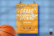 Sport Grand Opening Flyer, a Flyer Template by Aarley Kaiven (Thumbnail 1 of 2)