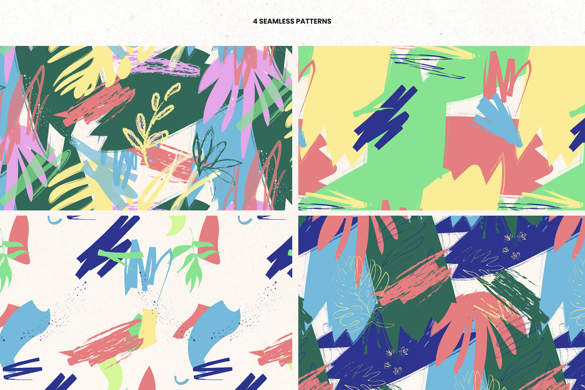 Abstract Blossom Cut Shapes, a Social Media Template by Promo Graphics (Photo 3 of 5)