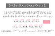 Jolly Christmas Font, a Script Font by Coco Bloom (Thumbnail 2 of 19)