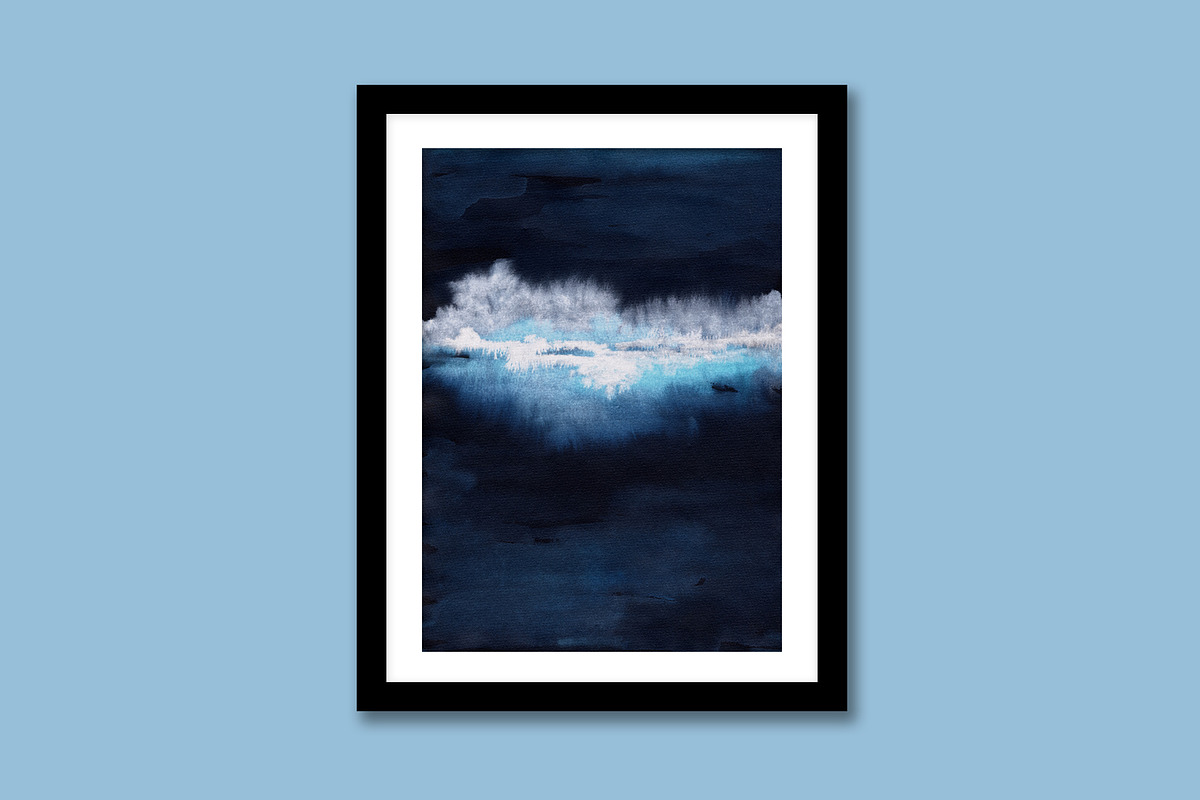 Dark Nights - Watercolor Art, a Background Graphic by Marmoris.Arts (Photo 13 of 14)