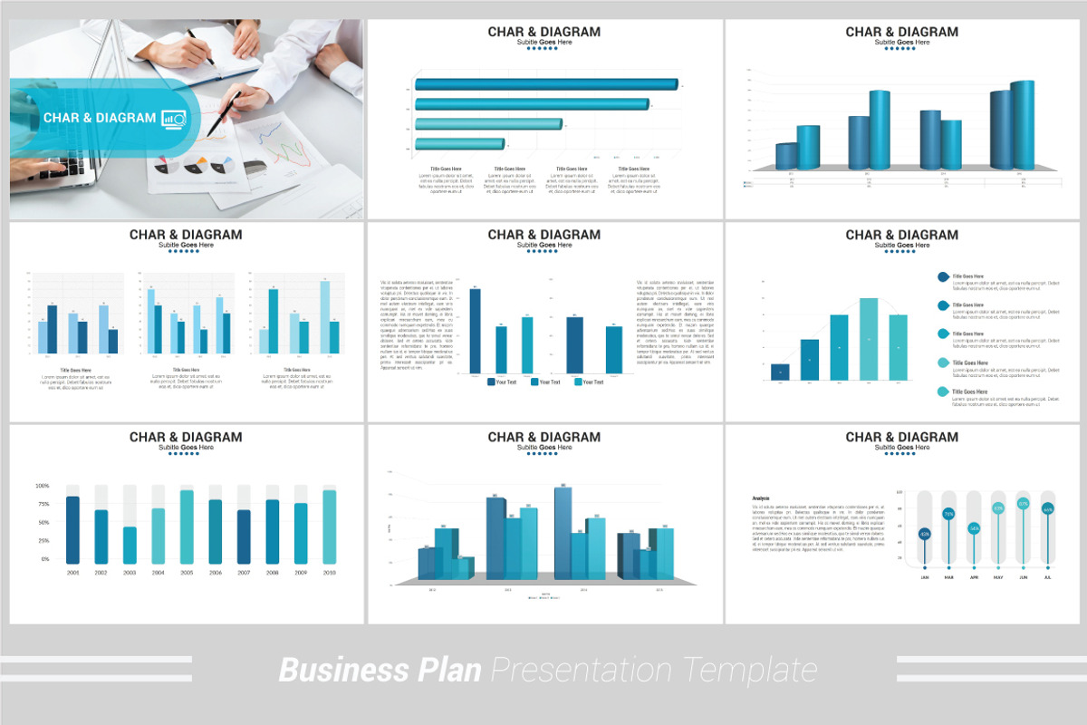 Business Plan Powerpoint Template, a Presentation Template by Presentation Official (Photo 13 of 20)
