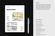 Works / Design Portfolio Template, a Brochure Template by Spark_Creative (Thumbnail 3 of 11)